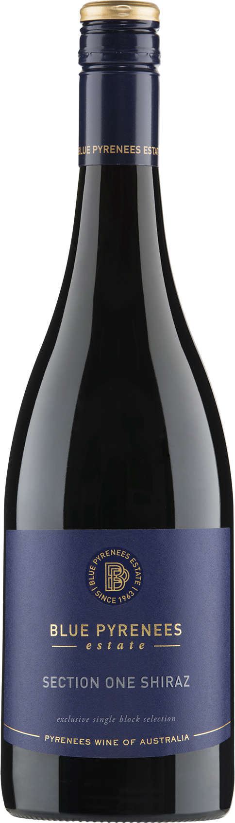 Blue Pyrenees Estate Section One Shiraz 2022 Pyrenees